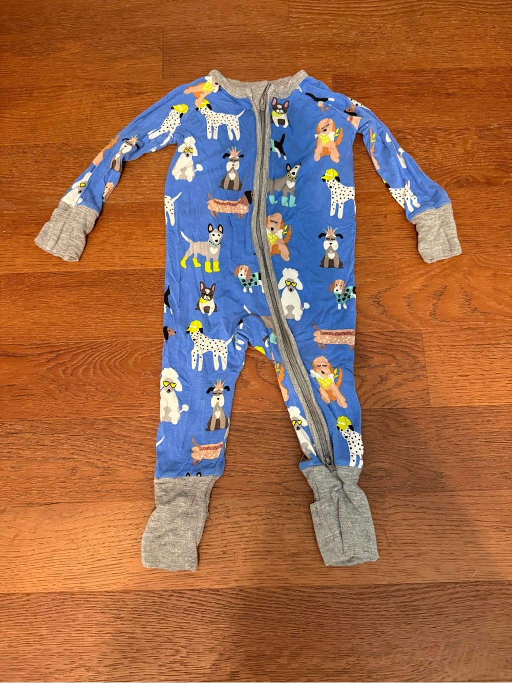 Little Sleepies Dapper Dogs Zippy 3-6m